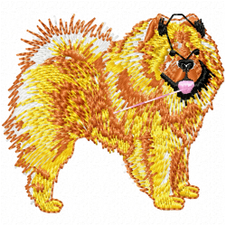 Dogs Embroidery Design 7